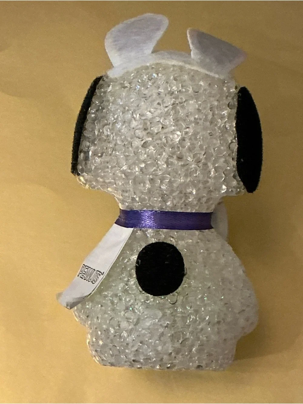 Bunny Ears Peanuts Snoopy Decorative Light Up Figurine